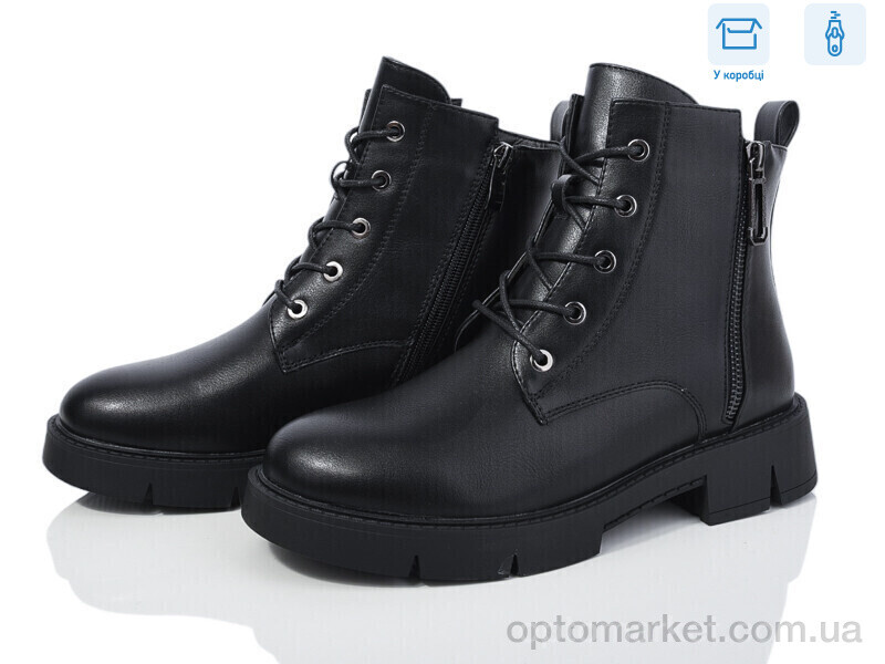 Купить Черевики жіночі XF01-21-12 Xifa чорний, фото 1