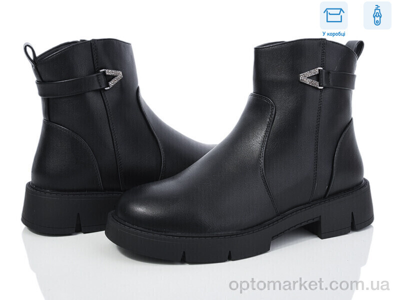 Купить Черевики жіночі XF01-21-6 Xifa чорний, фото 1