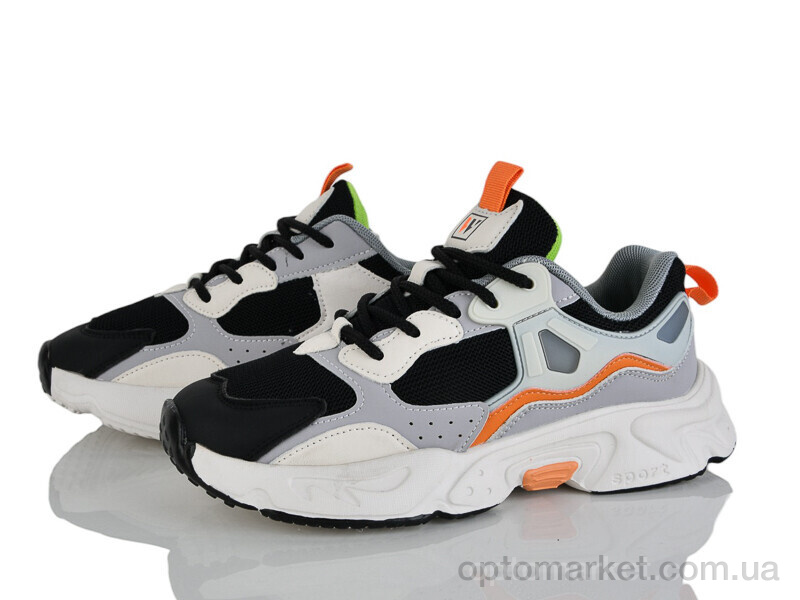 Купить Кросівки дитячі XF01-2360-4A Kimbo-o чорний, фото 1