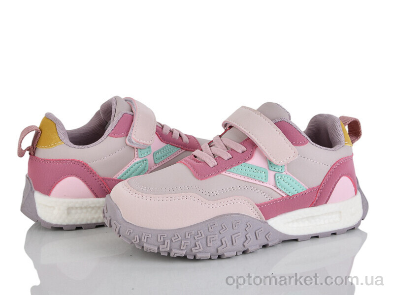 Купить Кросівки дитячі XF01-24181-3F Kimbo-o рожевий, фото 1