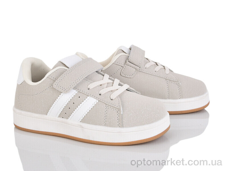 Купить Кросівки дитячі XF01-502-3M Kimbo-o бежевий, фото 1