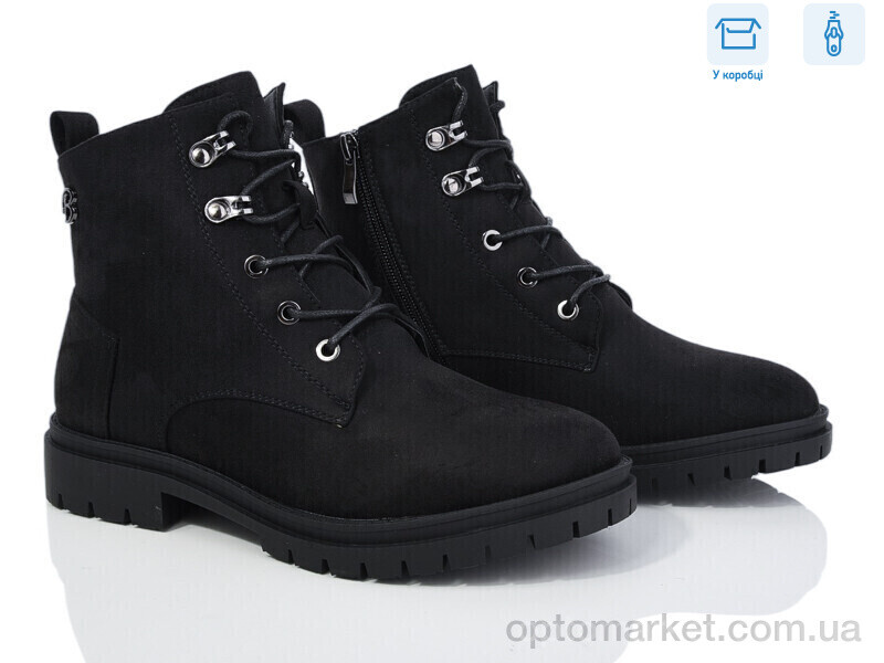 Купить Черевики жіночі XF01-71-6C Xifa чорний, фото 1