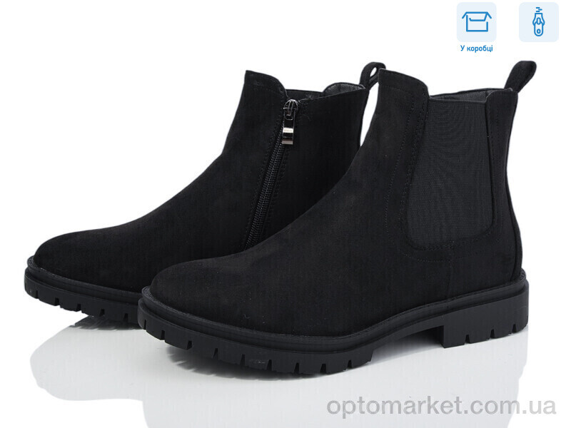 Купить Черевики жіночі XF01-71-8C Xifa чорний, фото 1