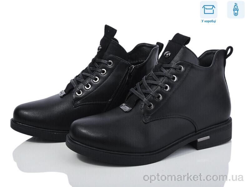 Купить Черевики жіночі XF01-81-3 Xifa чорний, фото 1