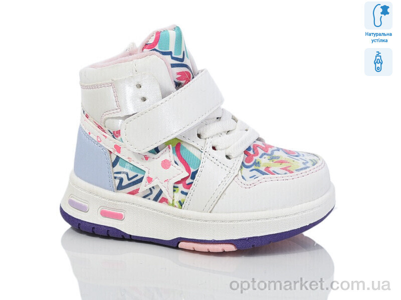 Купить Черевики дитячі XF01-9925B Tom білий, фото 1