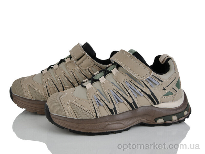 Купить Кросівки дитячі XF01-B598-3M Kimbo-o хакі, фото 1