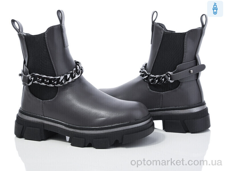 Купить Черевики дитячі XF01-FG2228-3D Kimbo-o сірий, фото 1