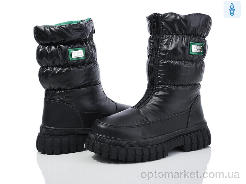 Купить Дутики дитячі XF01-FG2305-3A Kimbo-o чорний, фото 1