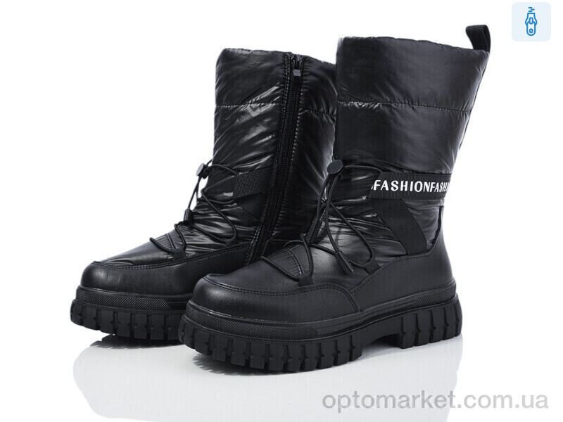 Купить Черевики дитячі XF01-FG2306-3A Kimbo-o чорний, фото 1