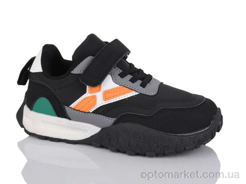 Купить Кросівки дитячі XF01-GY24181-3A Kimbo-o чорний, фото 1