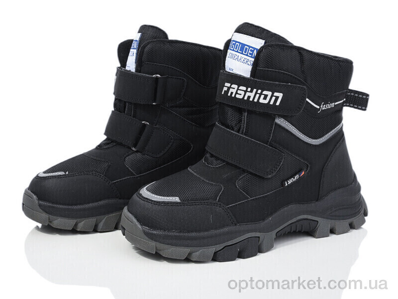 Купить Черевики дитячі XF01-L11-2 Xifa kids чорний, фото 1