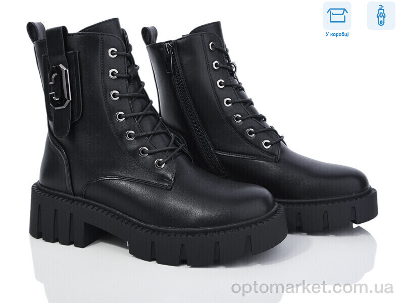 Купить Черевики жіночі XF01-LL1-3 Xifa чорний, фото 1