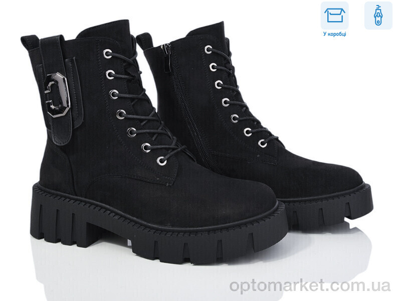 Купить Черевики жіночі XF01-LL1-3C Xifa чорний, фото 1