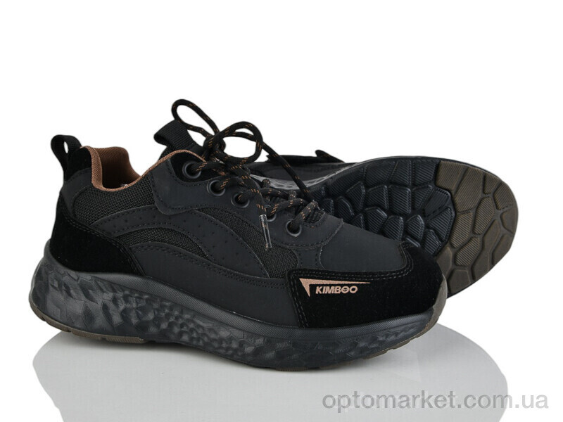 Купить Кросівки дитячі XF01-P609-3A Kimbo-o чорний, фото 1