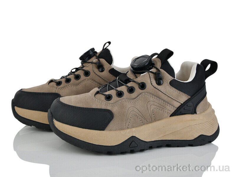 Купить Кросівки дитячі XF01-P703-3K Kimbo-o коричневий, фото 1