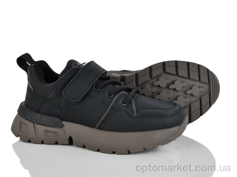 Купить Кросівки дитячі XF01-P711-3A Kimbo-o чорний, фото 1