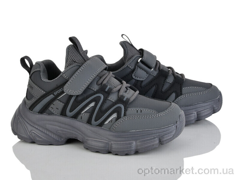 Купить Кросівки дитячі XF01-Y5004-3D Kimbo-o сірий, фото 1