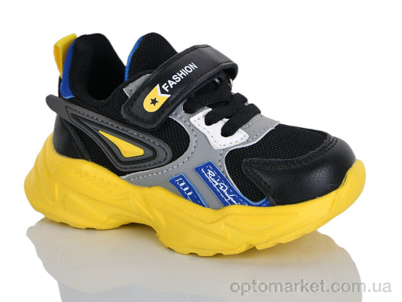 Купить Кросівки дитячі XF01-YF2147-1A Kimbo-o чорний, фото 1