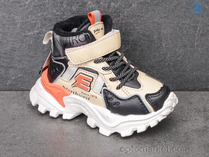 Купить Черевики дитячі XF02-941-4A піна Bessky бежевий, фото 2