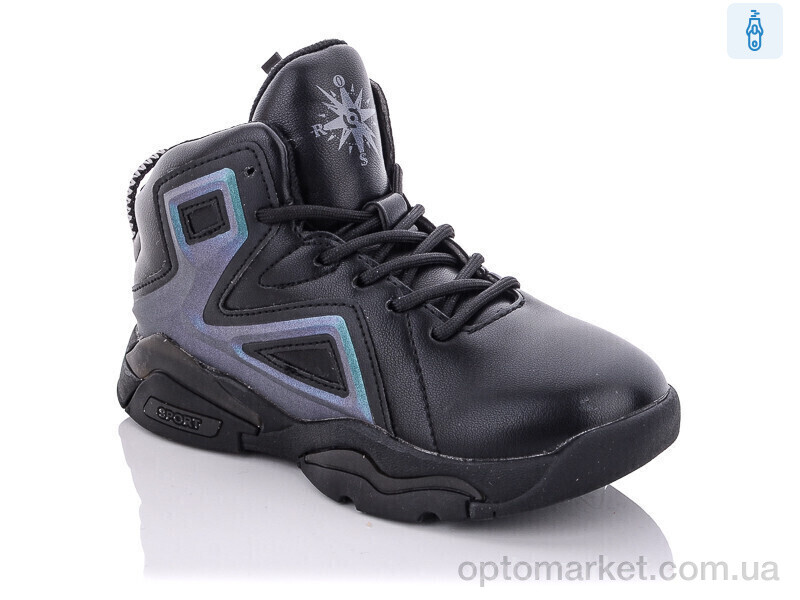 Купить Черевики дитячі XF02-BT887-2L Kimbo-o чорний, фото 1