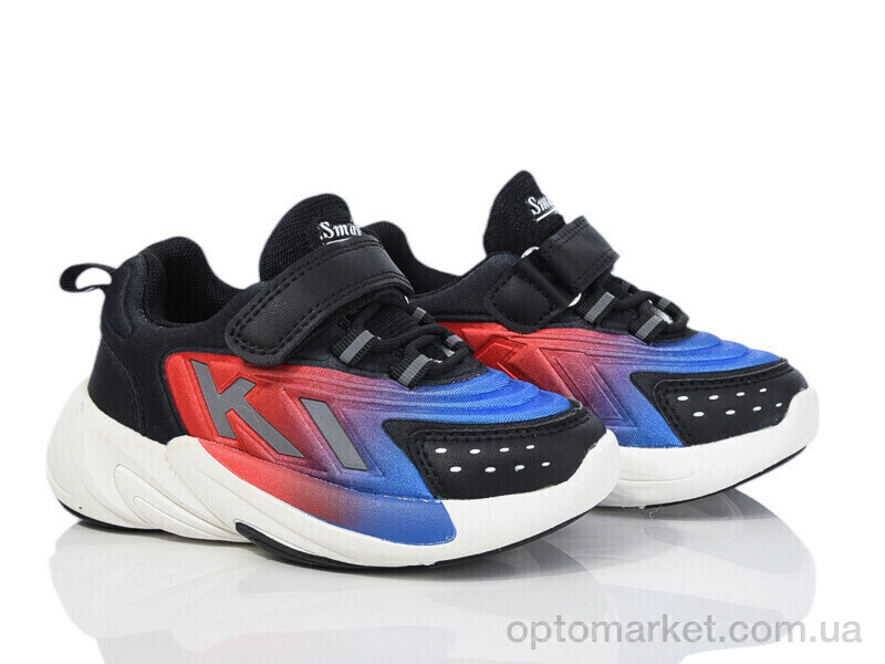 Купить Кросівки дитячі XF02-DD2271-2A Kimbo-o чорний, фото 1