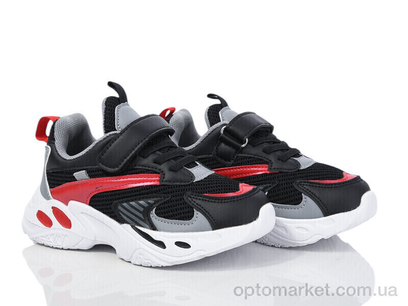 Купить Кросівки дитячі XF02-KJ2347-2A Kimbo-o чорний, фото 1