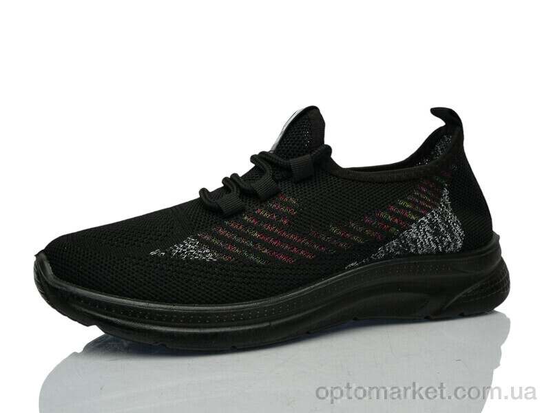 Купить Кросівки жіночі XF026-027-12 піна Xifa чорний, фото 1