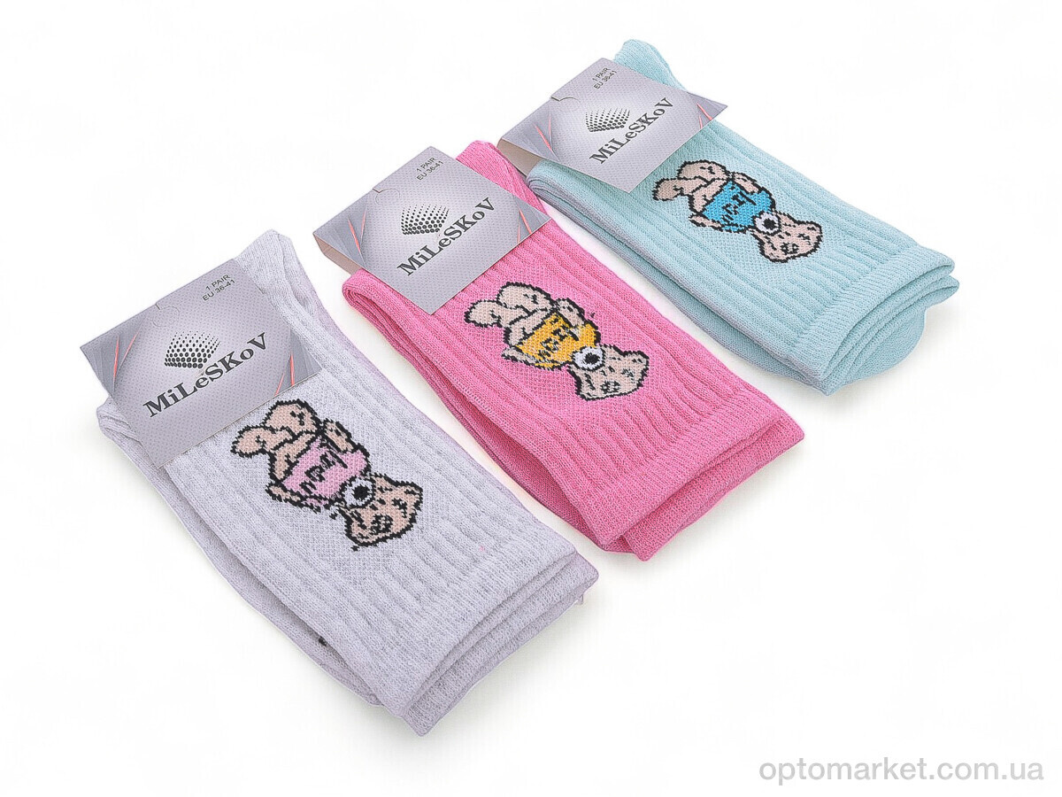 Купить Шкарпетки жіночі XL060 (03918) mix MiLeSKoV мікс, фото 1