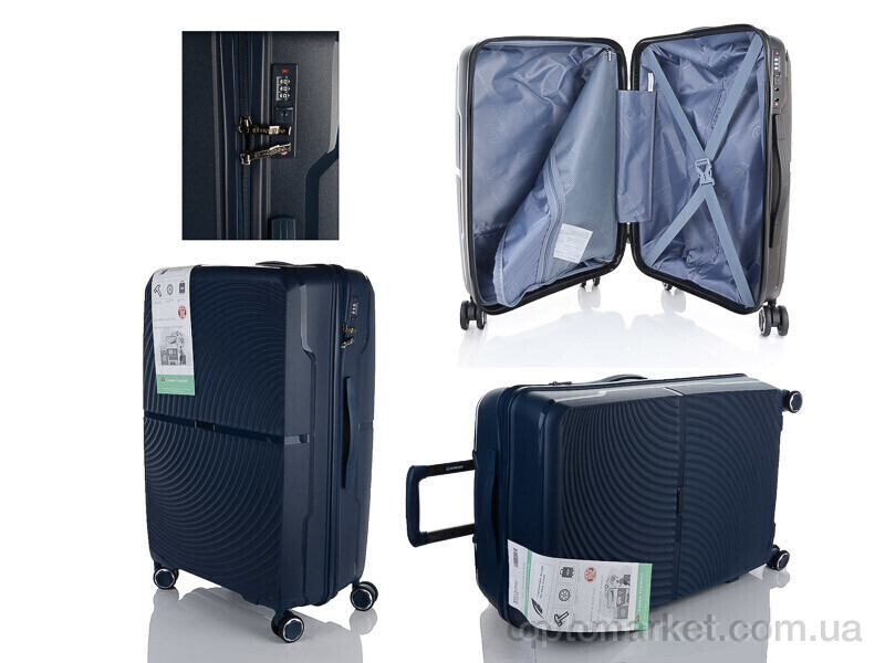 Купить Валіза унісекс XL102-2 blue Horoso синій, фото 2