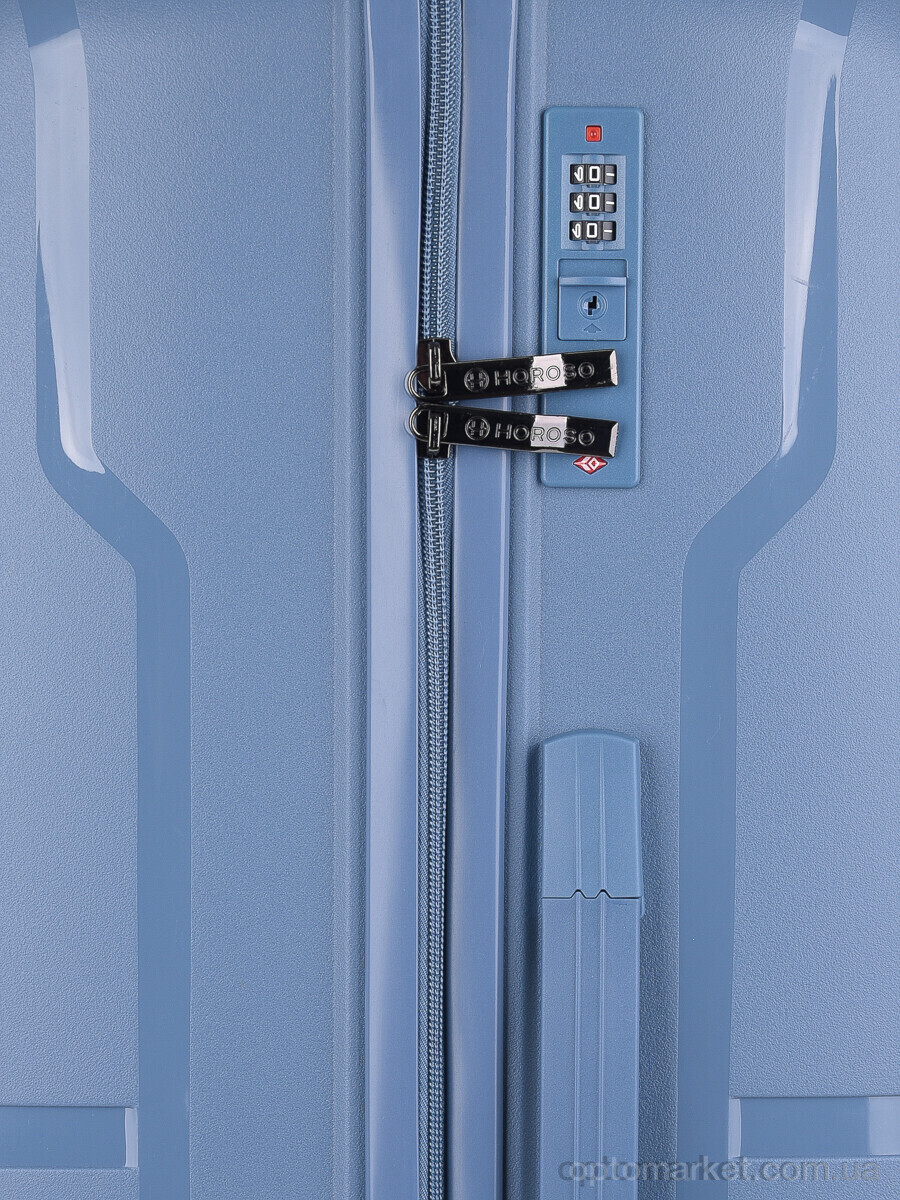 Купить Валіза унісекс XL102-7 blue Horoso блакитний, фото 3