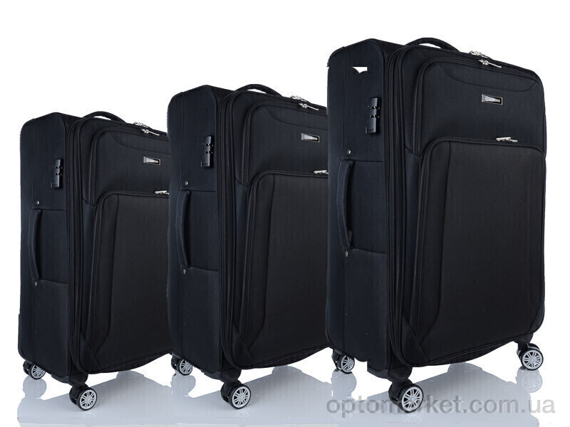 Купить Валіза унісекс XL103-1 black HOROSO HOME чорний, фото 1