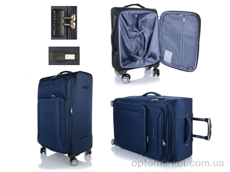 Купить Валіза унісекс XL103-2 blue HOROSO HOME синій, фото 2