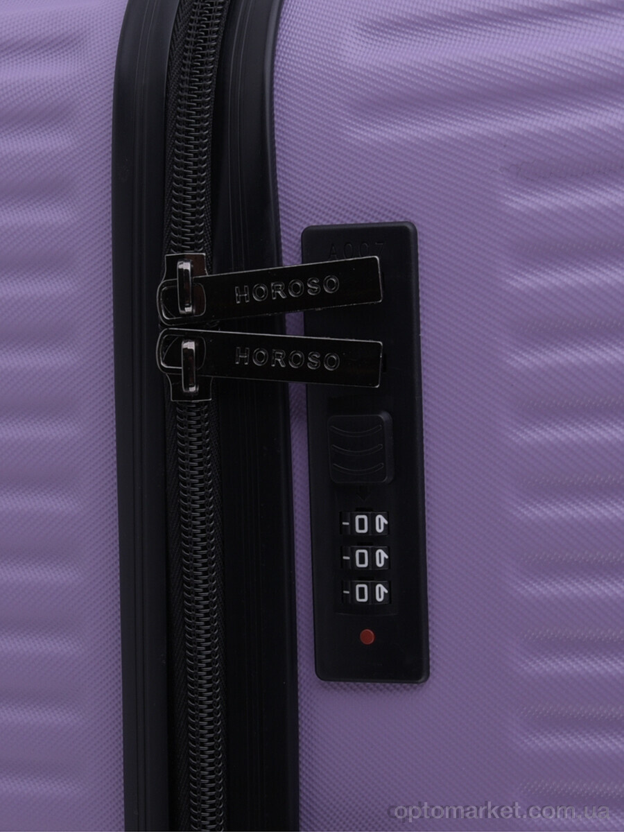 Купить Валіза унісекс XL105-2 purple набір 3шт Horoso фіолетовий, фото 3