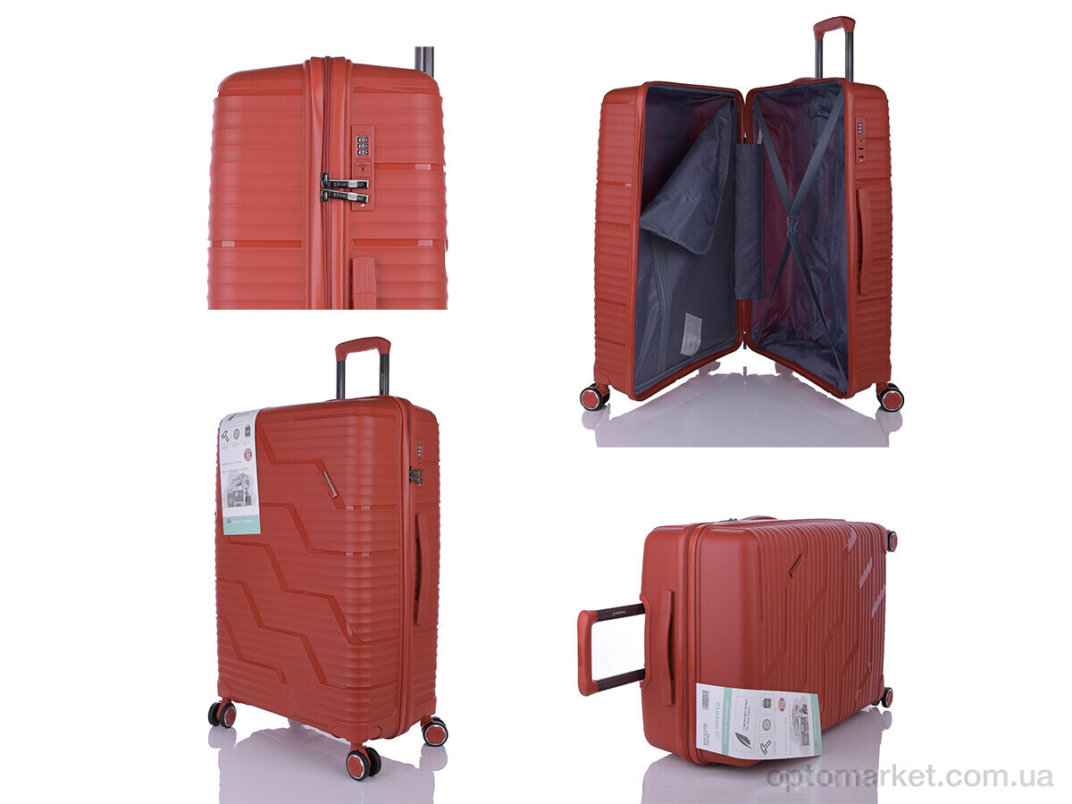 Купить Валіза унісекс XL106-4 red Horoso червоний, фото 2