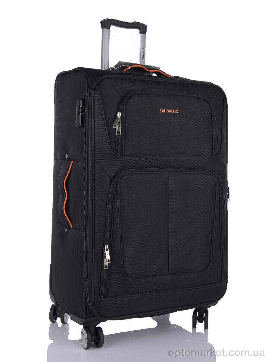 Купить Валіза унісекс XL107-1 black Horoso чорний, фото 1