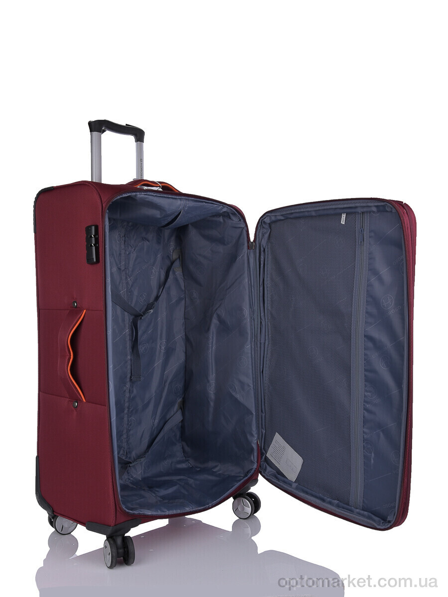 Купить Валіза жіночі XL107-4 bordo Horoso бордовий, фото 4