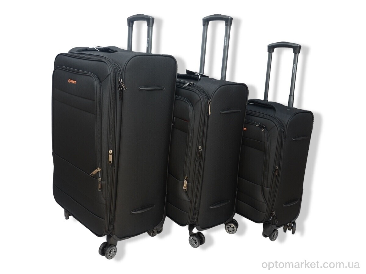 Купить Валіза унісекс XL108-1 black Horoso чорний, фото 5