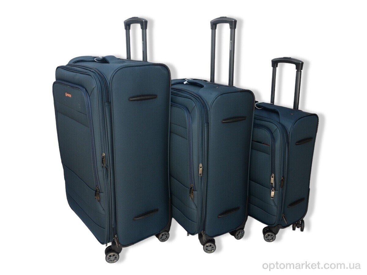 Купить Валіза унісекс XL108-2 blue Horoso синій, фото 5
