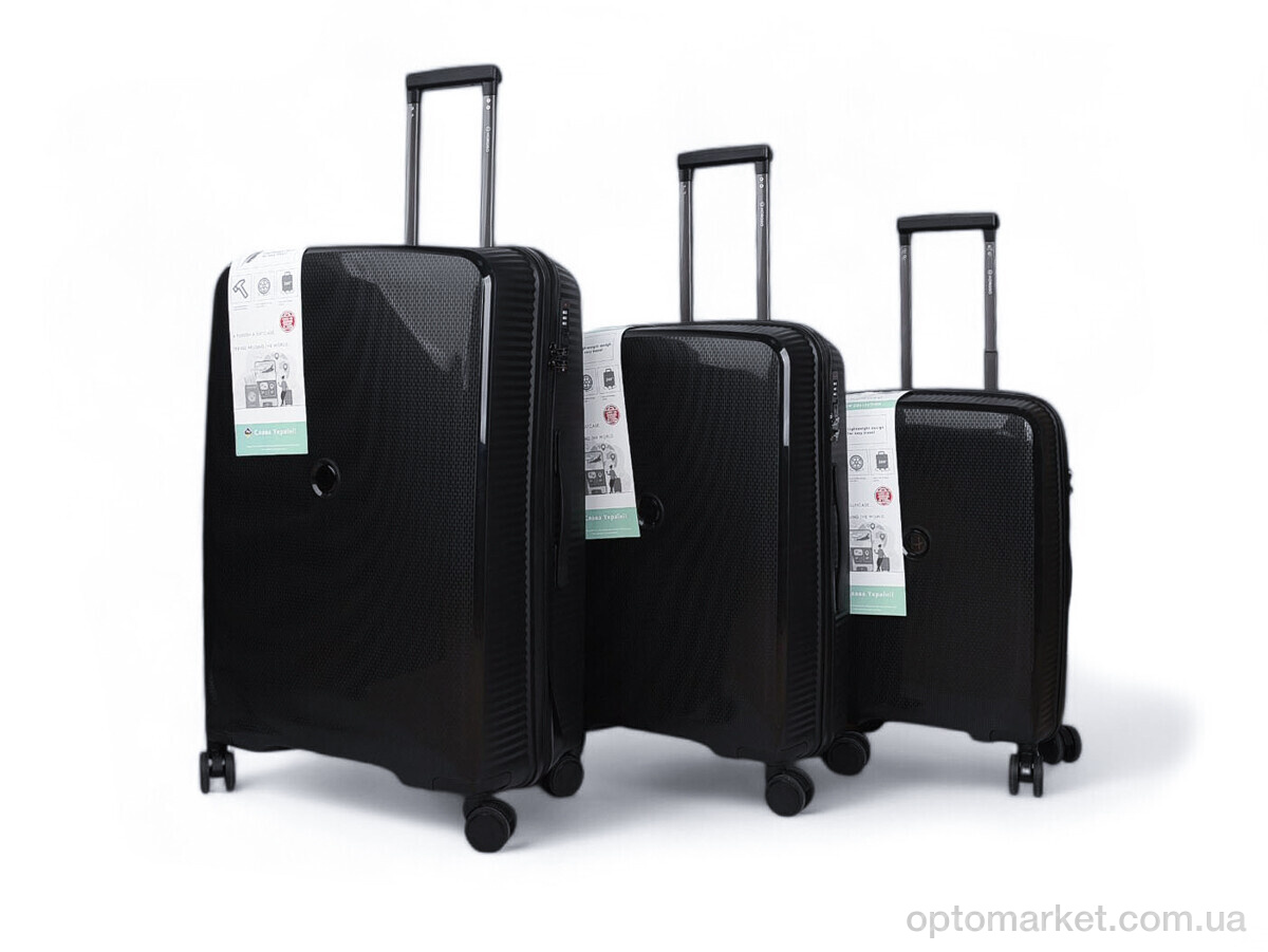 Купить Валіза унісекс XL109-1 black Horoso чорний, фото 1