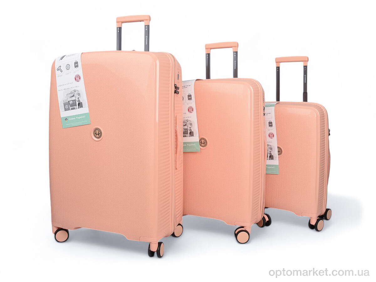 Купить Валіза жіночі XL109-3 l.powder Horoso рожевий, фото 1