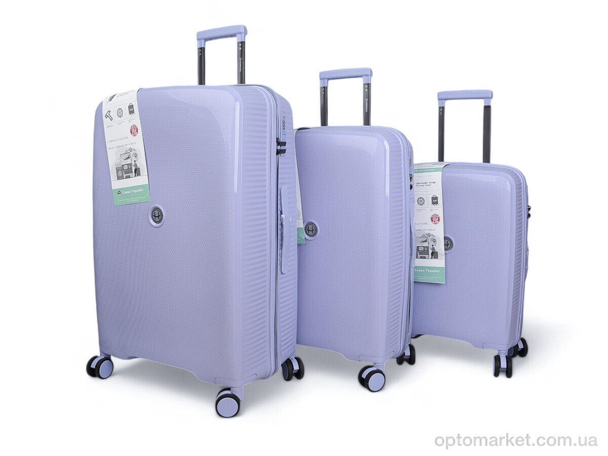 Купить Валіза жіночі XL109-5 l.sea blue Horoso фіолетовий, фото 1
