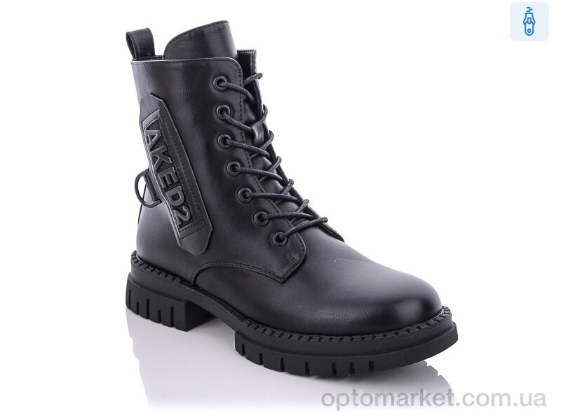 Купить Черевики жіночі XL1582-1 Purlina чорний, фото 1