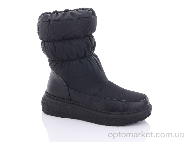 Купить Дутики жіночі XL3113-1 Purlina чорний, фото 1