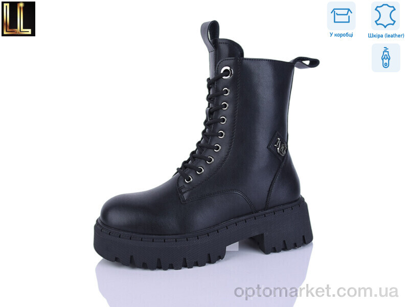 Купить Черевики жіночі XL74-1 Lilin чорний, фото 1