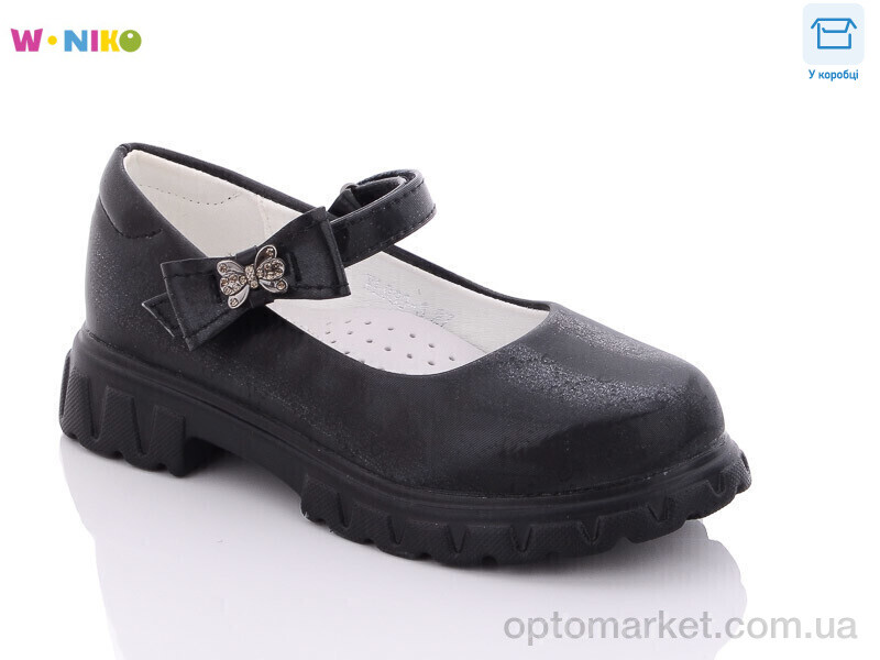 Купить Туфлі дитячі XL933-3 W.Niko чорний, фото 1