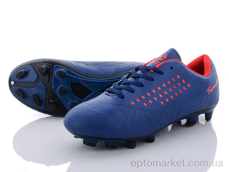 Купить Футбольне взуття чоловічі XLS2981C Caroc синій, фото 1