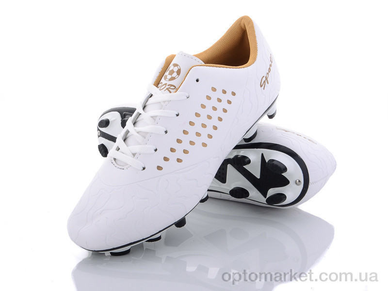 Купить Футбольне взуття чоловічі XLS2981D Caroc білий, фото 1