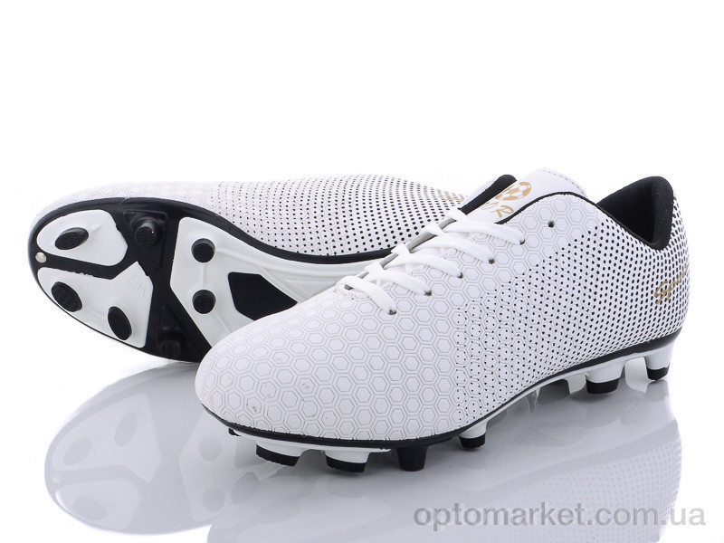 Купить Футбольне взуття чоловічі XLS2982D Caroc білий, фото 1