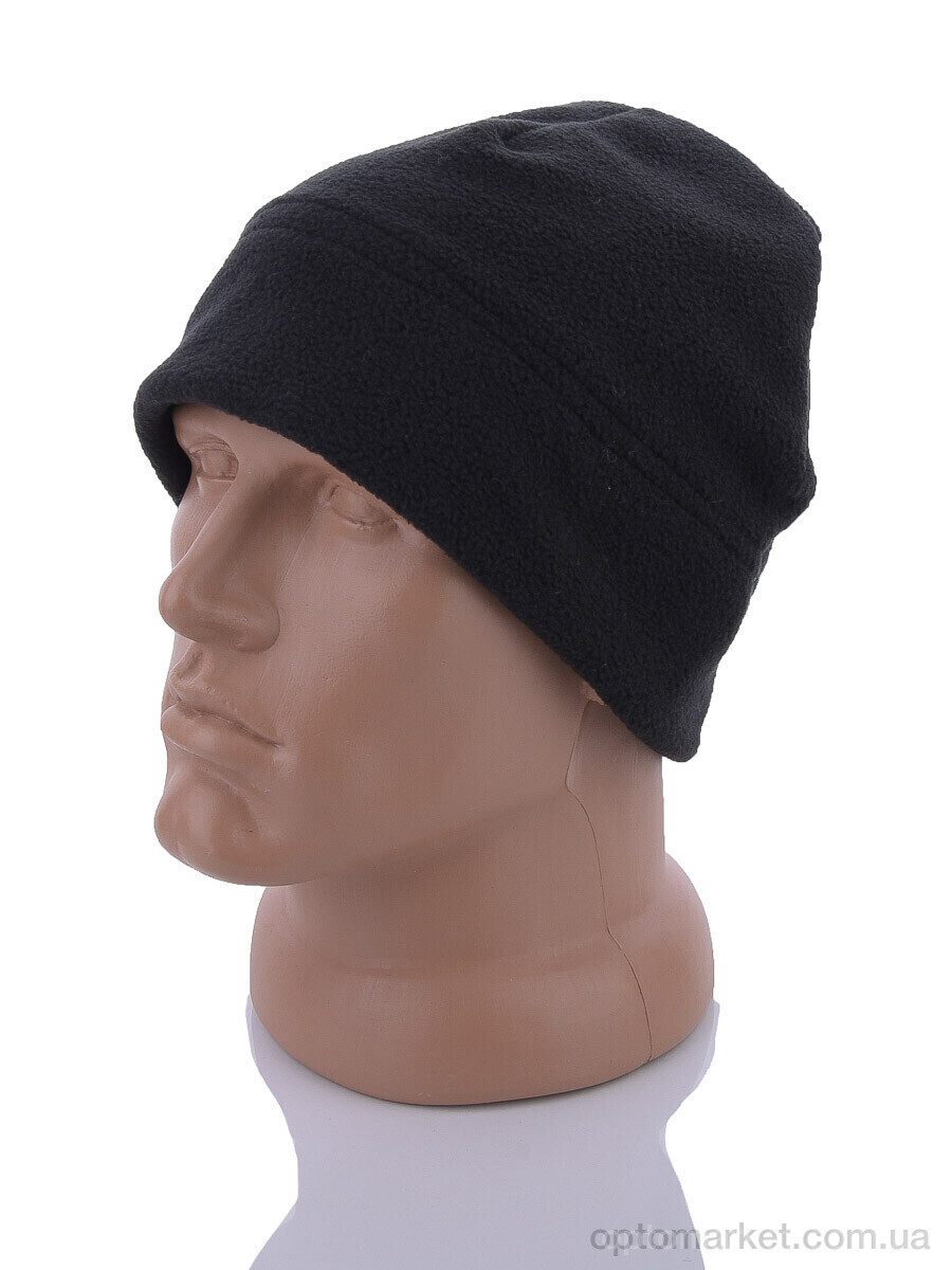 Купить Шапка чоловічі XN003-1 black Королева чорний, фото 1