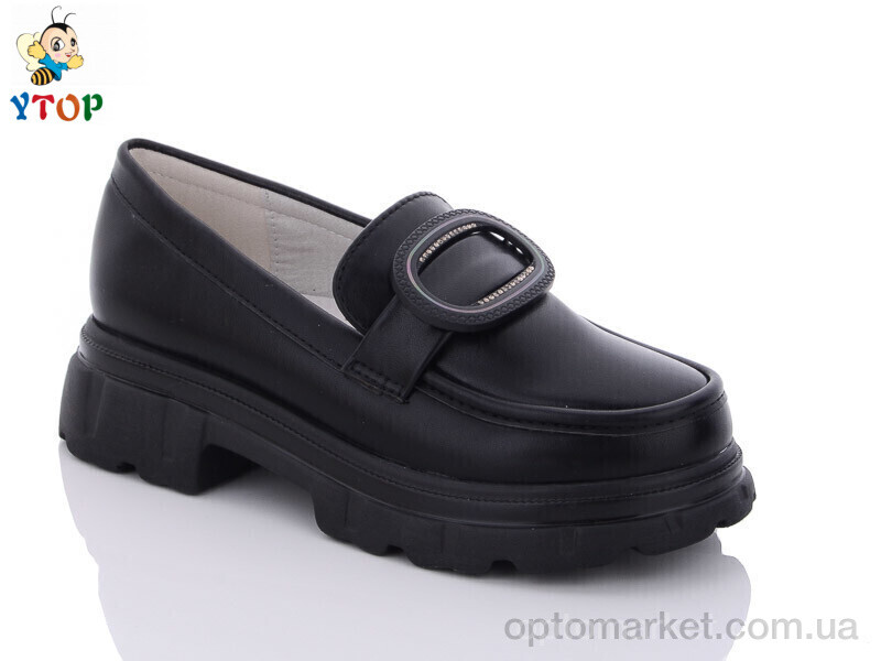 Купить Туфлі дитячі XS881-6 Y.Top чорний, фото 1
